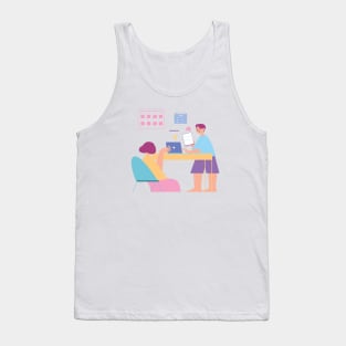 Work From Home Tank Top